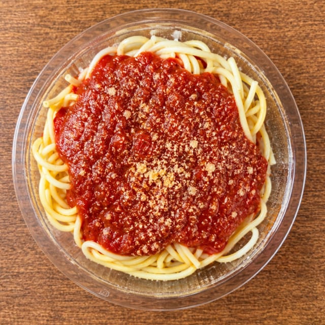 Vegan Spaghetti and Red Sauce.