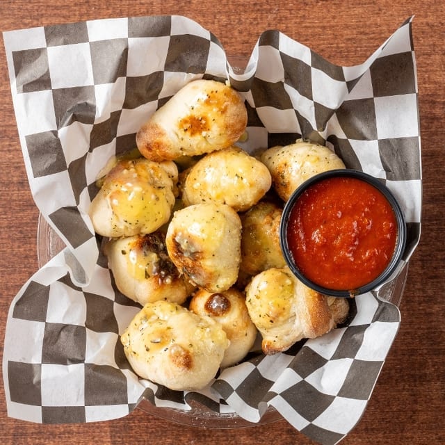 Vegan Garlic Knots.